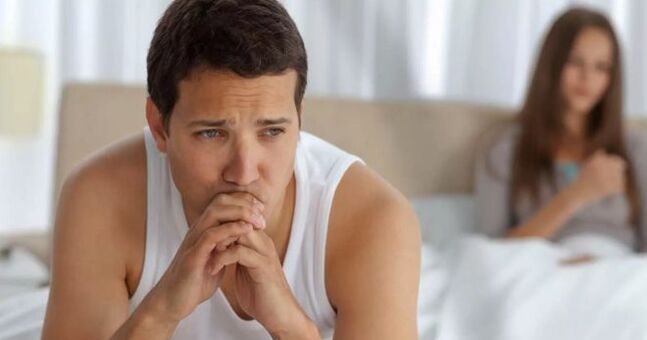 Симптомите на простатит принуждават мъжа да избягва сексуални отношения